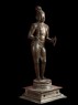 Figure of the saint Tirumankai Alvar (side)