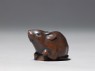 Netsuke in the form of a mouse (side)