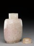 Quartz snuff bottle (side, open)
