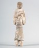 Figure of a male attendant (oblique)